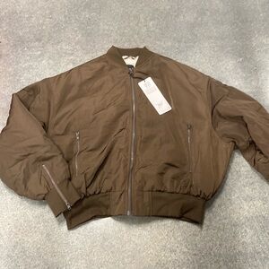 ALO FAUX FUR URBANITE BOMBER